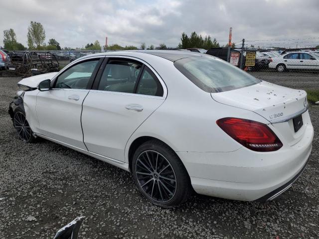 55SWF8EBXKU310919 - 2019 MERCEDES-BENZ C 300 4MATIC WHITE photo 2