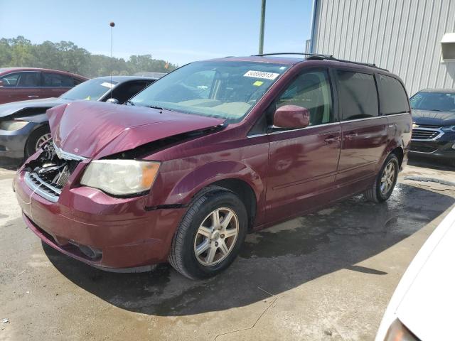 2A8HR54P88R653117 - 2008 CHRYSLER TOWN&COUNT TOURING BURGUNDY photo 1