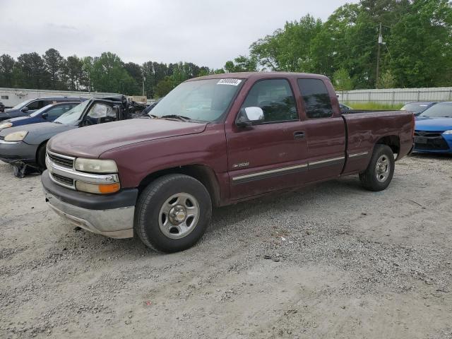 2GCEC19T7X1152811 - 1999 CHEVROLET SILVERADO C1500 BURGUNDY photo 1