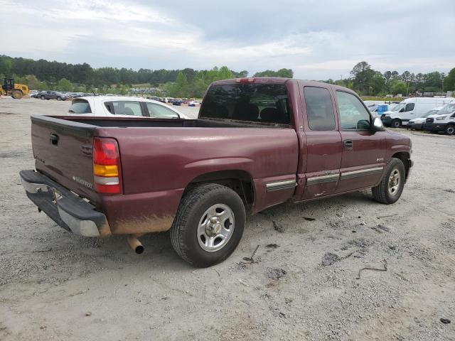 2GCEC19T7X1152811 - 1999 CHEVROLET SILVERADO C1500 BURGUNDY photo 3