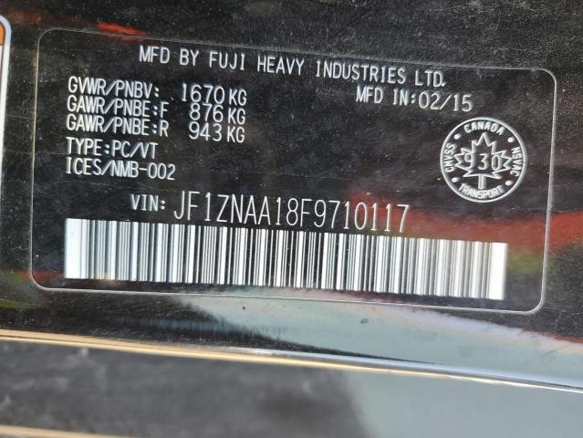 JF1ZNAA18F9710117 - 2015 TOYOTA SCION FR-S 黑色 照片 13