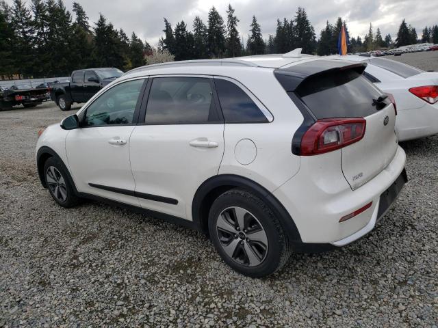 KNDCB3LC4H5085969 - 2017 KIA NIRO FE WHITE photo 2