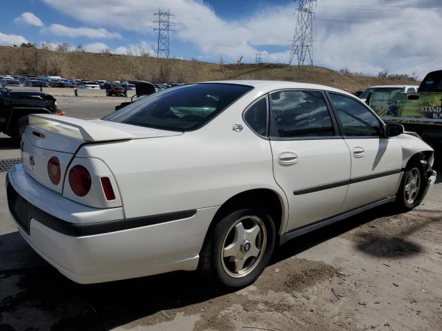 2G1WF52E749276887 - 2004 CHEVROLET IMPALA WHITE photo 3