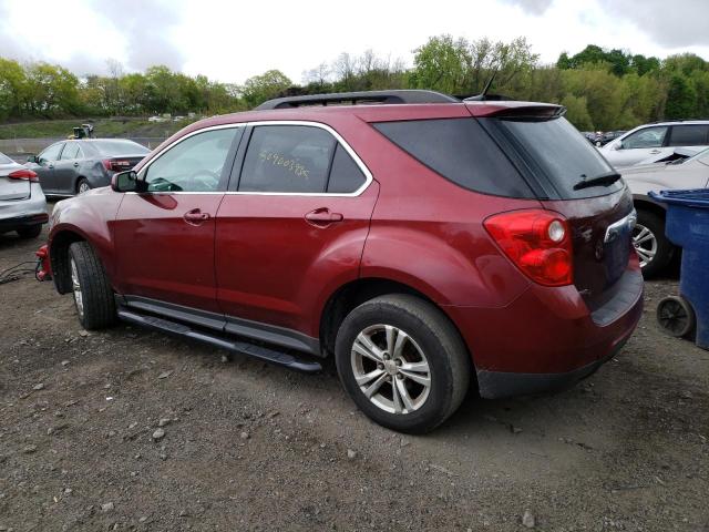 2CNFLEEW3A6312653 - 2010 CHEVROLET EQUINOX LT BURGUNDY photo 2