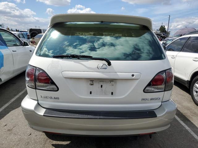 JTJGF10U130161044 - 2003 LEXUS RX 300 WHITE photo 6