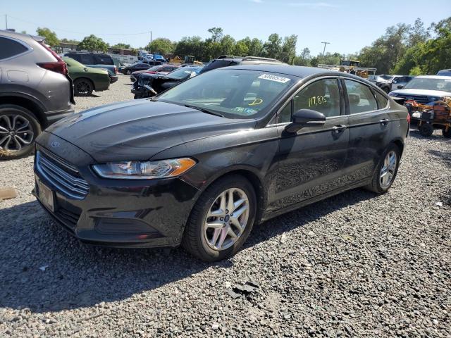 3FA6P0H75DR152455 - 2013 FORD FUSION SE BLACK photo 1