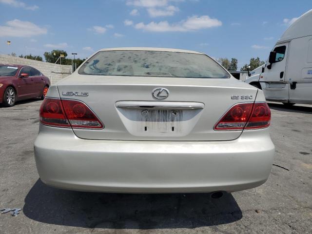 JTHBA30GX55107277 - 2005 LEXUS ES 330 BEIGE photo 6