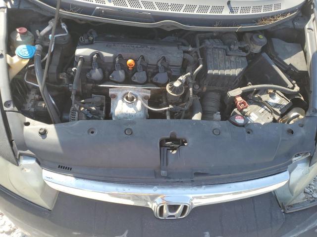 1HGFA16908L085310 - 2008 HONDA CIVIC EXL BLACK photo 11