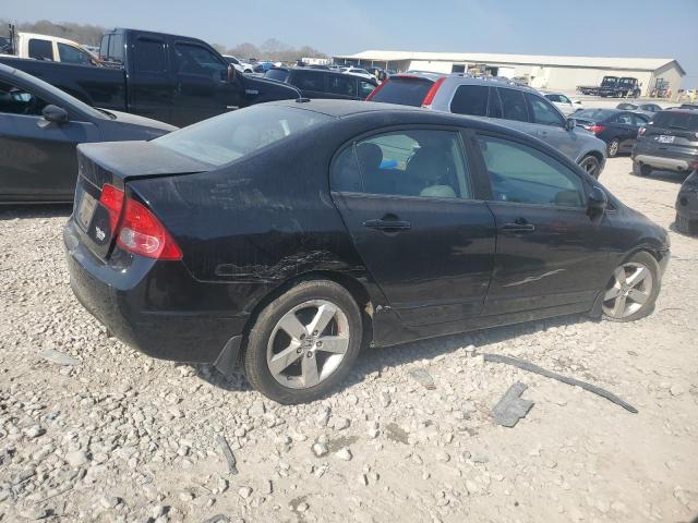 1HGFA16908L085310 - 2008 HONDA CIVIC EXL BLACK photo 3