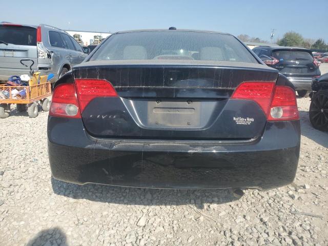1HGFA16908L085310 - 2008 HONDA CIVIC EXL BLACK photo 6