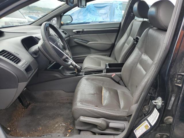 1HGFA16908L085310 - 2008 HONDA CIVIC EXL BLACK photo 7