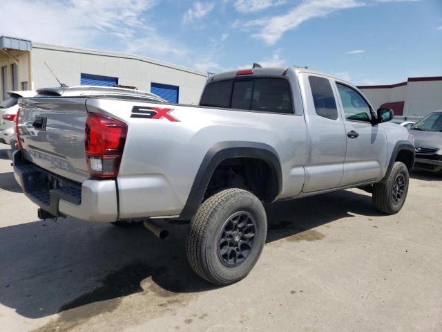 3TYSZ5AN8MT008604 - 2021 TOYOTA TACOMA ACCESS CAB ვერცხლისფერი ფოტო 3