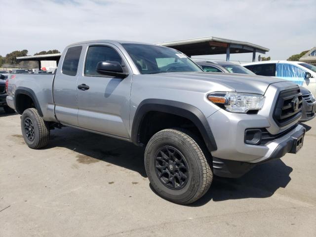 3TYSZ5AN8MT008604 - 2021 TOYOTA TACOMA ACCESS CAB ვერცხლისფერი ფოტო 4