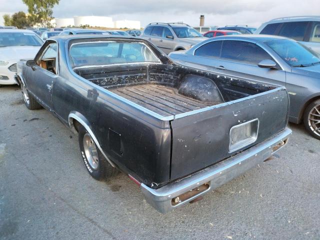 1W80A8Z488106 - 1978 CHEVROLET EL CAMINO BLACK photo 3