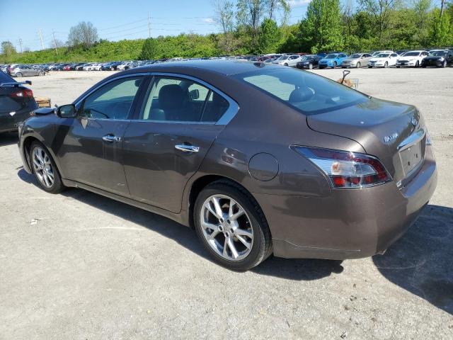 1N4AA5AP3DC827933 - 2013 NISSAN MAXIMA S GRAY photo 2