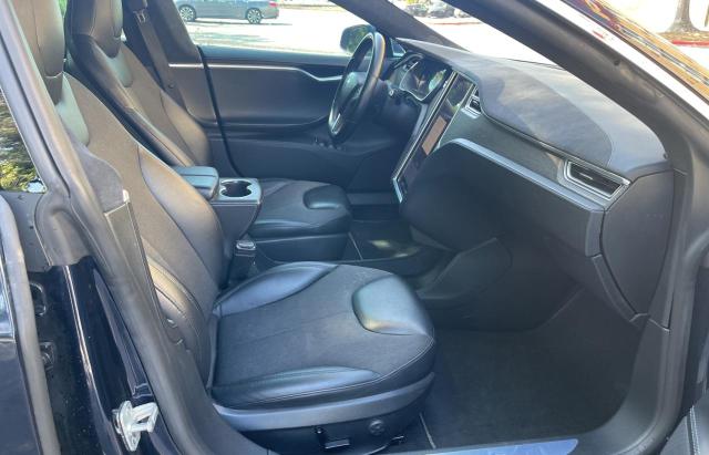 5YJSA1H16EFP58149 - 2014 TESLA MODEL S Կապույտ լուսանկար 5