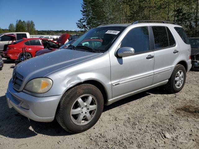 4JGAB57E04A499598 - 2004 MERCEDES-BENZ ML 350 SILVER photo 1