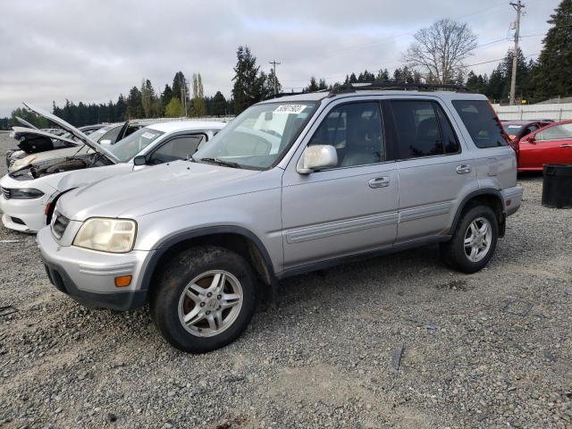 JHLRD18771C003886 - 2001 HONDA CR-V SE SILVER photo 1