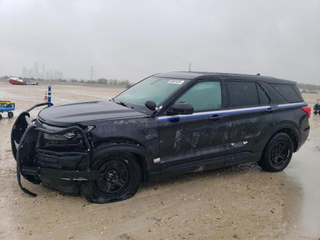 1FM5K8AC0NGA21948 - 2022 FORD EXPLORER POLICE INTERCEPTOR 黑色 照片 1