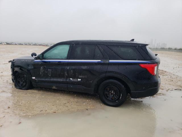 1FM5K8AC0NGA21948 - 2022 FORD EXPLORER POLICE INTERCEPTOR 黑色 照片 2