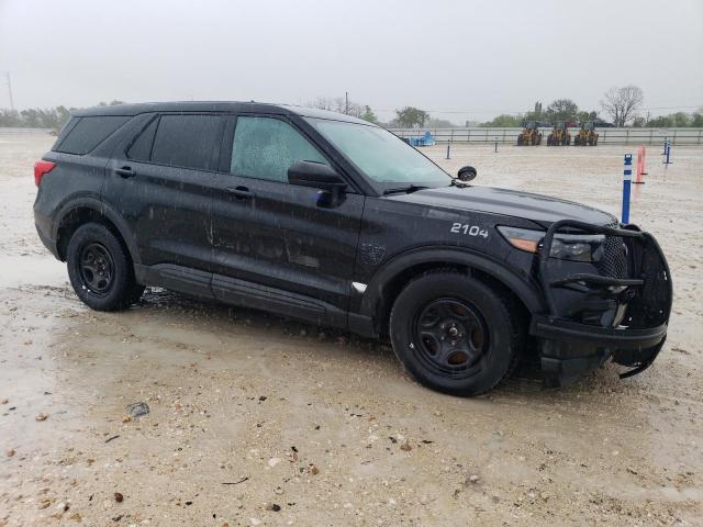 1FM5K8AC0NGA21948 - 2022 FORD EXPLORER POLICE INTERCEPTOR 黑色 照片 4