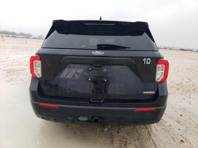 1FM5K8AC0NGA21948 - 2022 FORD EXPLORER POLICE INTERCEPTOR 黑色 照片 6