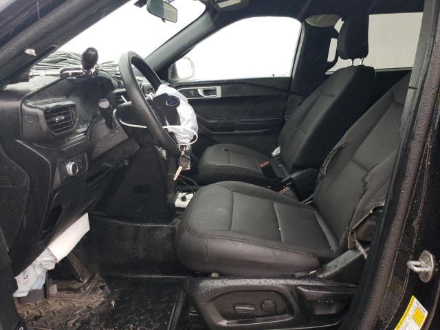 1FM5K8AC0NGA21948 - 2022 FORD EXPLORER POLICE INTERCEPTOR 黑色 照片 7