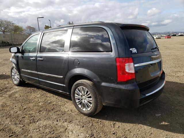 2C4RC1CG8DR724270 - 2013 CHRYSLER TOWN & COU TOURING L CHARCOAL photo 2