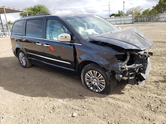 2C4RC1CG8DR724270 - 2013 CHRYSLER TOWN & COU TOURING L CHARCOAL photo 4