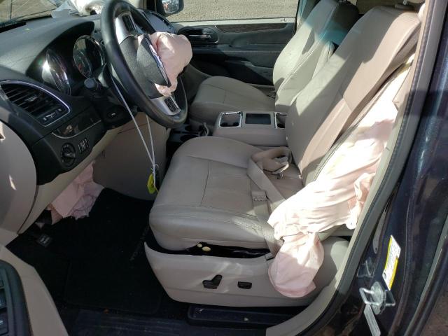 2C4RC1CG8DR724270 - 2013 CHRYSLER TOWN & COU TOURING L CHARCOAL photo 7