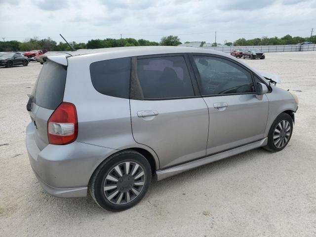 JHMGD38677S011846 - 2007 HONDA FIT S 银色 照片 3