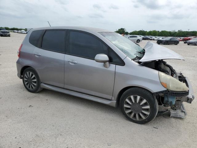 JHMGD38677S011846 - 2007 HONDA FIT S 银色 照片 4