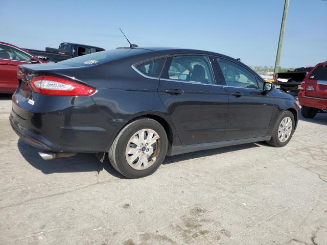 3FA6P0G71ER296412 - 2014 FORD FUSION S BLACK photo 3