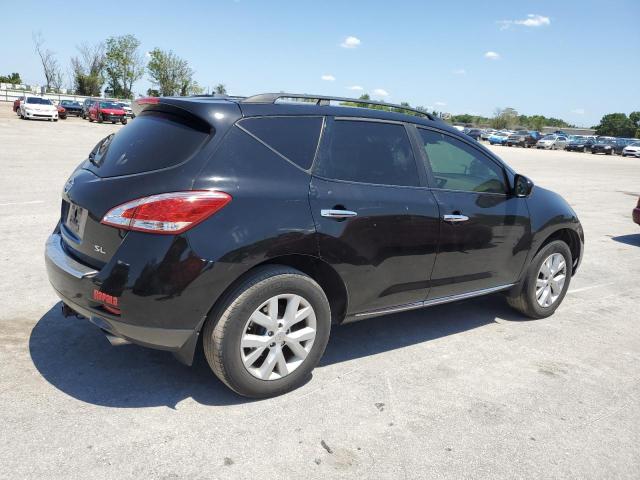 JN8AZ1MU3CW111869 - 2012 NISSAN MURANO S BLACK photo 3