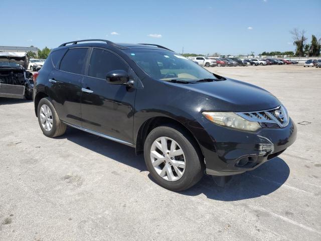 JN8AZ1MU3CW111869 - 2012 NISSAN MURANO S BLACK photo 4