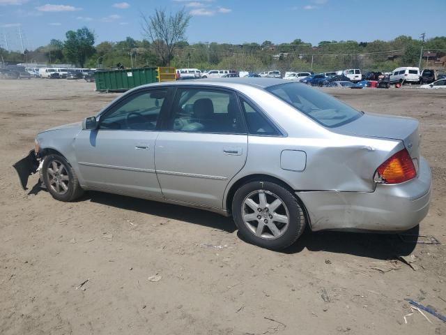 4T1BF28B5YU022102 - 2000 TOYOTA AVALON XL SILVER photo 2