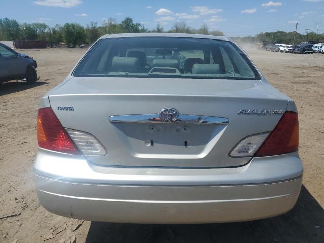 4T1BF28B5YU022102 - 2000 TOYOTA AVALON XL SILVER photo 6