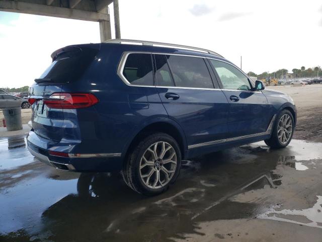 5UXCW2C08L9B99867 - 2020 BMW X7 XDRIVE40I BLUE photo 3