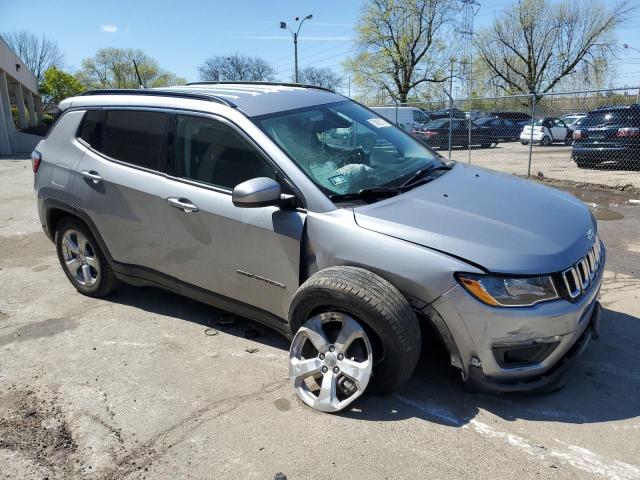 3C4NJDBB7JT482298 - 2018 JEEP COMPASS LATITUDE GRAY photo 4