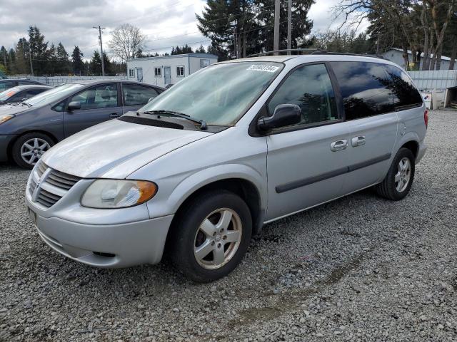 1D8GP45R95B369848 - 2005 DODGE CARAVAN SXT SILVER photo 1