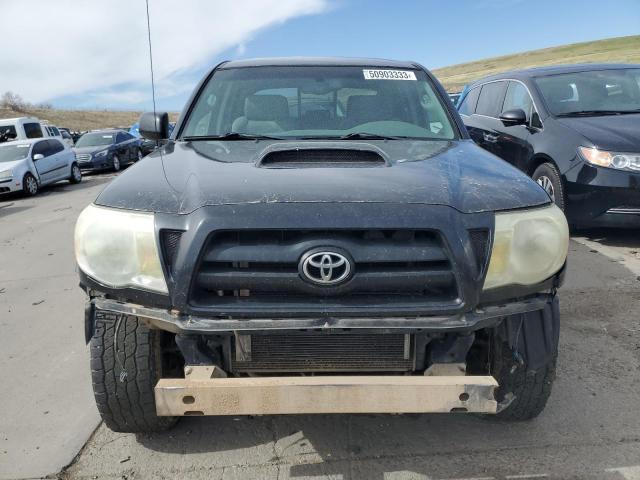 5TEMU52N36Z214498 - 2006 TOYOTA TACOMA DOUBLE CAB LONG BED BLACK photo 5