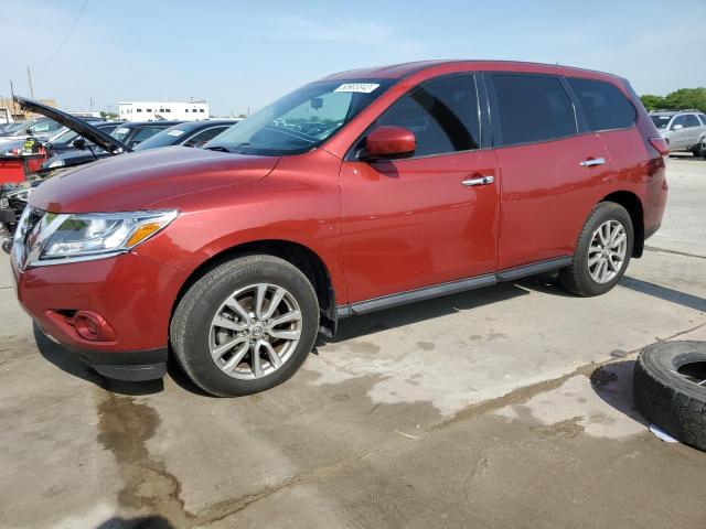 5N1AR2MNXDC679125 - 2013 NISSAN PATHFINDER S 勃艮第红 照片 1