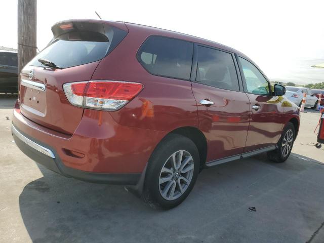 5N1AR2MNXDC679125 - 2013 NISSAN PATHFINDER S 勃艮第红 照片 3