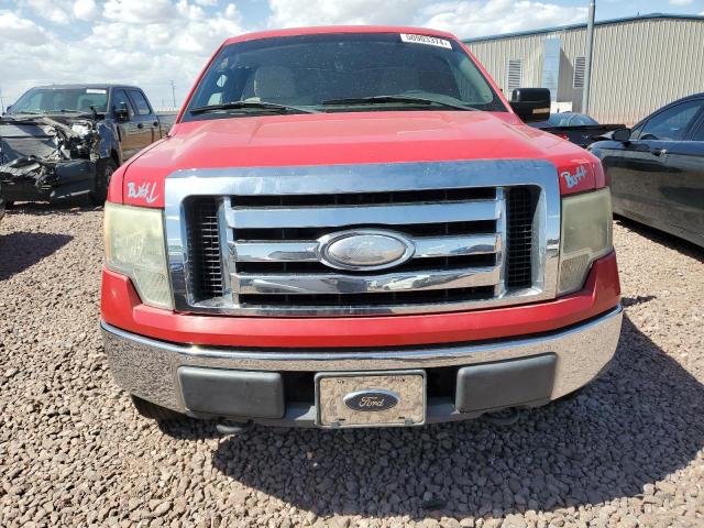 1FTPX14V89KA47817 - 2009 FORD F150 SUPER CAB RED photo 5