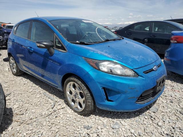 3FADP4FJ3DM204823 - 2013 FORD FIESTA TITANIUM BLUE photo 4