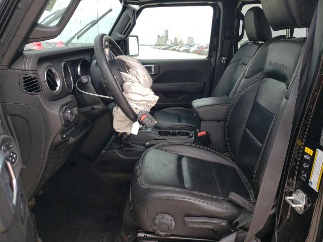 1C4JJXP68MW848036 - 2021 JEEP WRANGLER U SAHARA 4XE BLACK photo 7