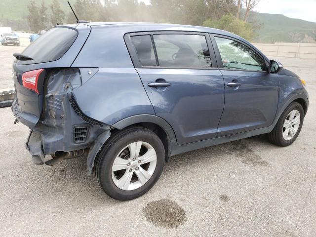 KNDPB3A20C7319100 - 2012 KIA SPORTAGE BASE BLUE photo 3