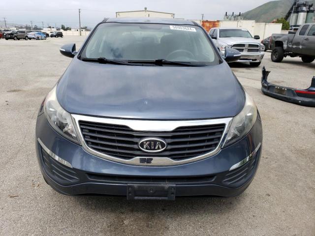 KNDPB3A20C7319100 - 2012 KIA SPORTAGE BASE BLUE photo 5