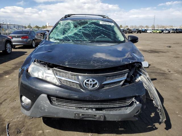 2T3RFREVXFW365885 - 2015 TOYOTA RAV4 XLE BLACK photo 5