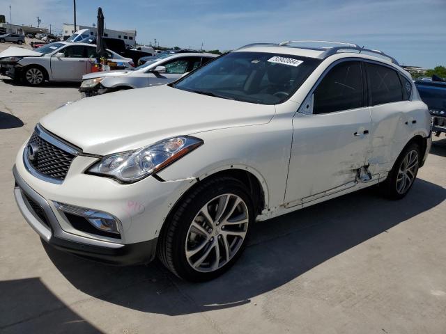 JN1BJ0RR0HM408870 - 2017 INFINITI QX50 WHITE photo 1